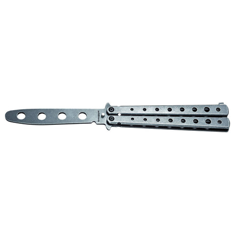 Faca de Borboleta Treinador Balisong 2ª Geração Cabo de Aço Magnum Boker