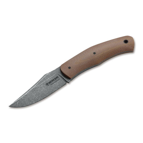Faca de Caça com Cabo Micarta fixo Boker Boxer