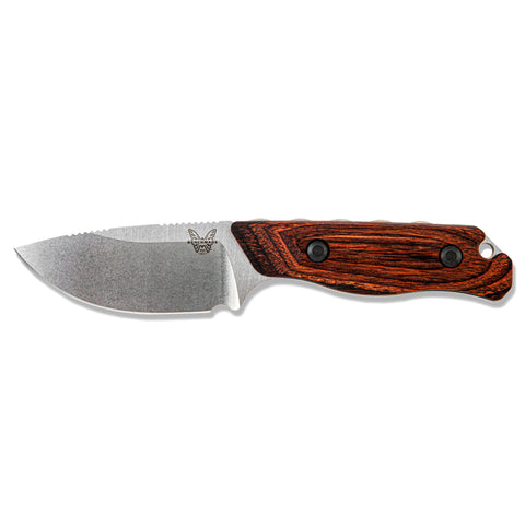 Faca de Caça Canyon Hidden Hunter Wooden Handle Benchmade