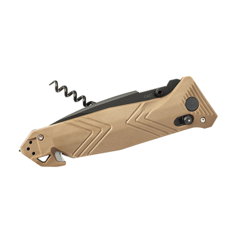 Faca de bolso CAC Vengeur 4 funções Cabo PA6 TBOUTDOOR