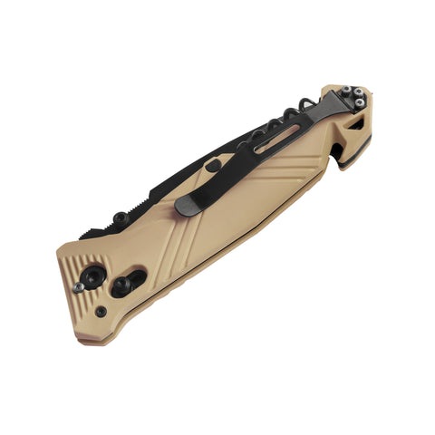 Faca de bolso CAC Vengeur 4 funções Cabo PA6 TBOUTDOOR