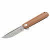 Faca de bolso Cataclyst Brown Damascus Micarta HandleBoker Plus Steel