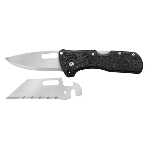 Faca de bolso Click N Faca de corte Cold Steel ABS Cabo