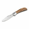 Faca de bolso para crianças Cabo de madeira Zebra Magnum Boker