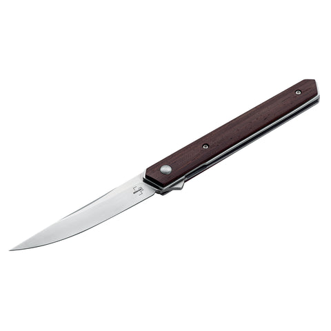 Faca de bolso Kwaiken Air Cocobolo Cabo Cocobolo Boker Plus