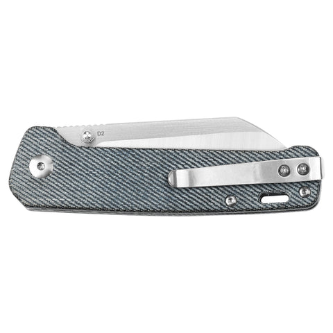 Faca de bolso de ganga de pinguim Micarta Handle QSP
