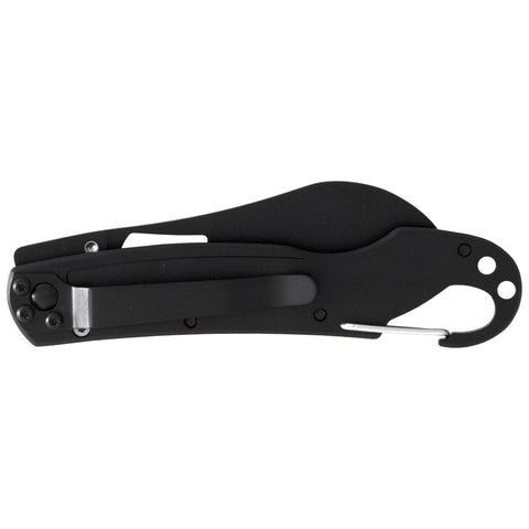 Faca de bolso SP2T Preto/Laranja G10 Cabo/Lug Steel