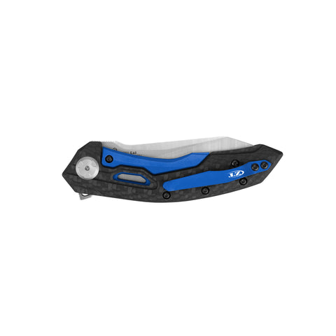ZT Original 2 TN Faca de bolso Cabo de fibra de carbono Tolerância Zero
