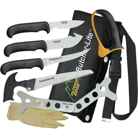 Conjunto de facas Butcher Lite Synthetic Handle Outdoor Edge