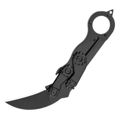 Karambit Dobrável de Aço Inoxidável - Faca de Bolso EDC Portátil para Camping e Autodefesa