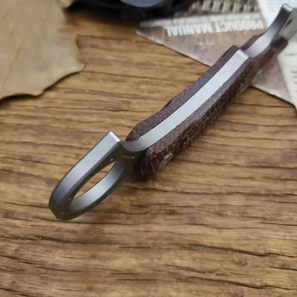Karambit Miller Bros. Blades DC53 - Lâmina de Alta Dureza com Cabo de Linho
